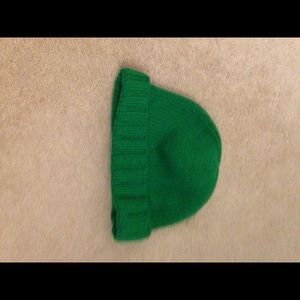 Jcrew green wool hat